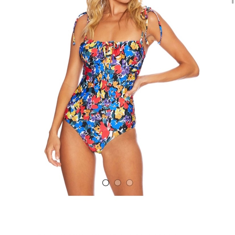 Beach Riot Betsey One Piece Buttercup Floral - Picture 2 of 6